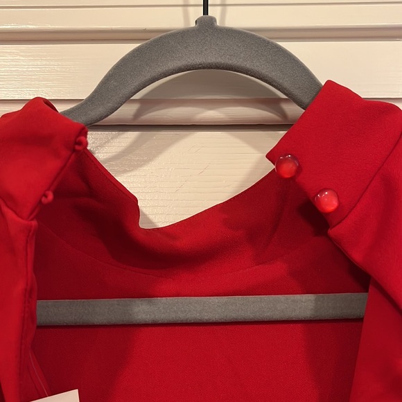 Francesca’s Red Jumpsuit - Picture 4 of 5